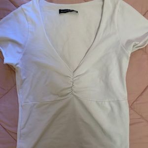 Brandy melville white gina top